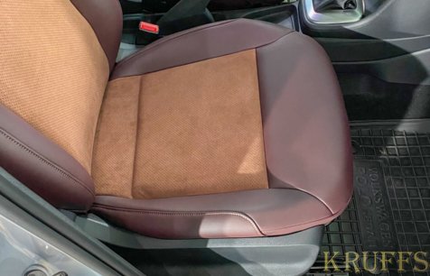 ціна перетяжки салону автомобіля шкірою