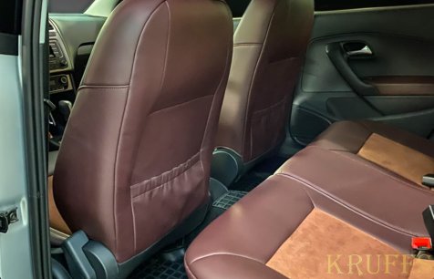 перетяжка салону автомобіля шкірою