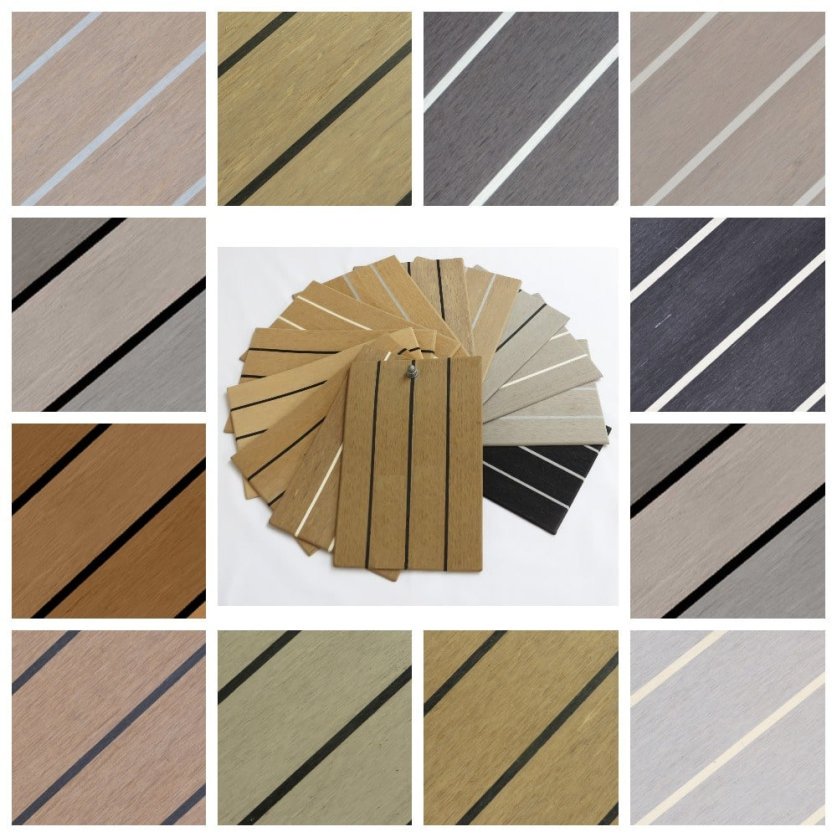 Deck coating for yachts