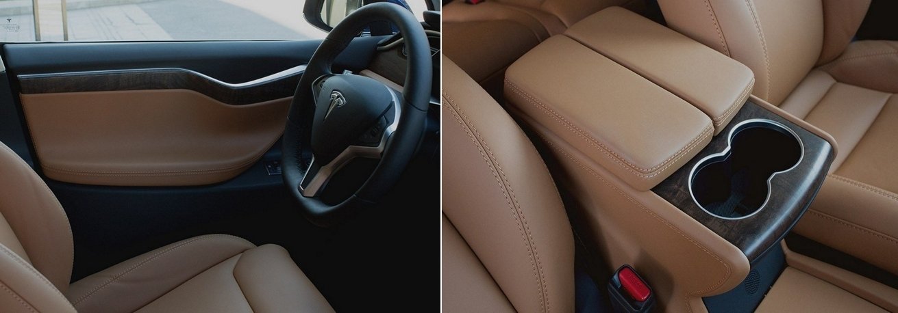 тюнинг салона tesla